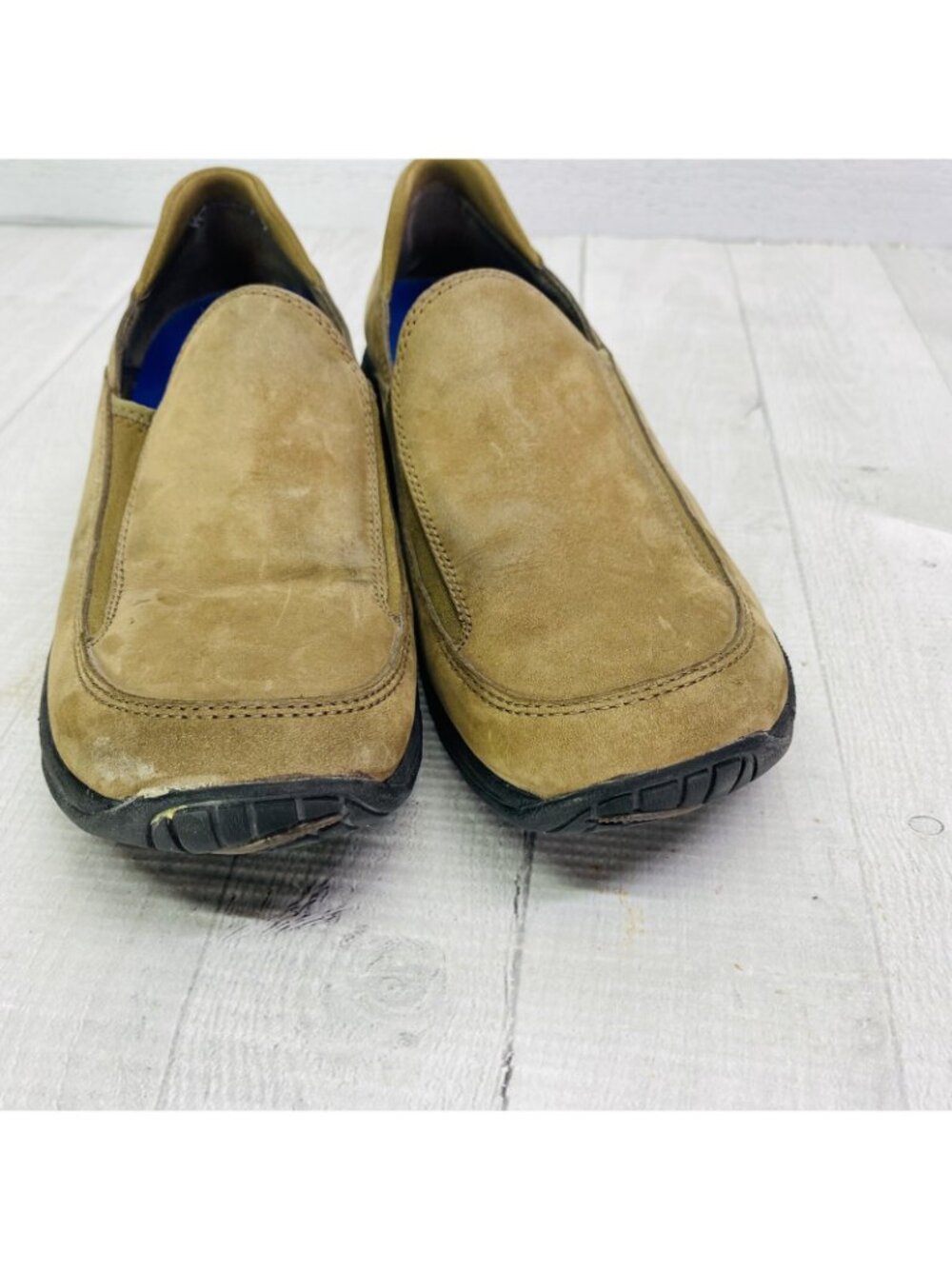 Merrell Woman TREVISO MOC STONE Light Brown Comfort Loafer Shoes Size 8 / 38.5 - Picture 7 of 13